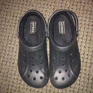 Fur Lined Crocs